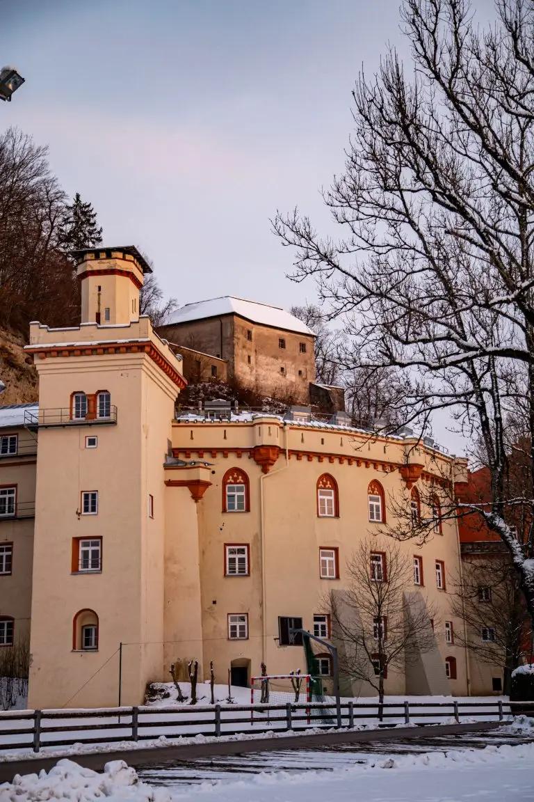 The Schloss in winter