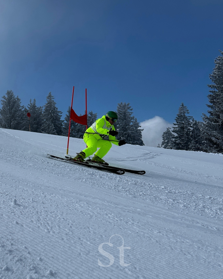 Altsteiner beim Skirennen