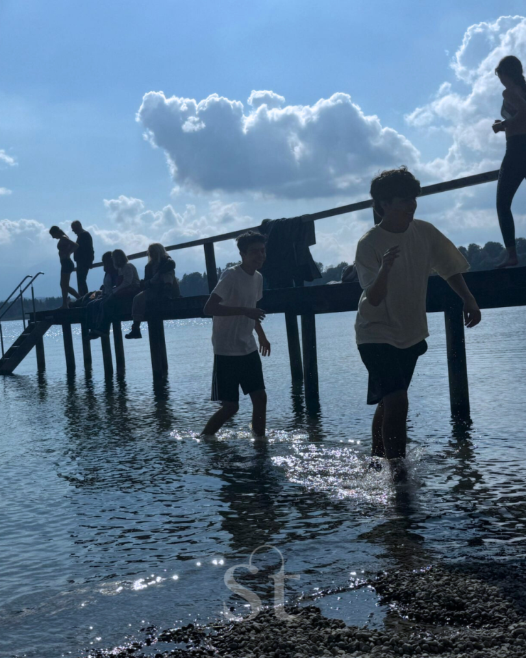 Chiemsee plantschen