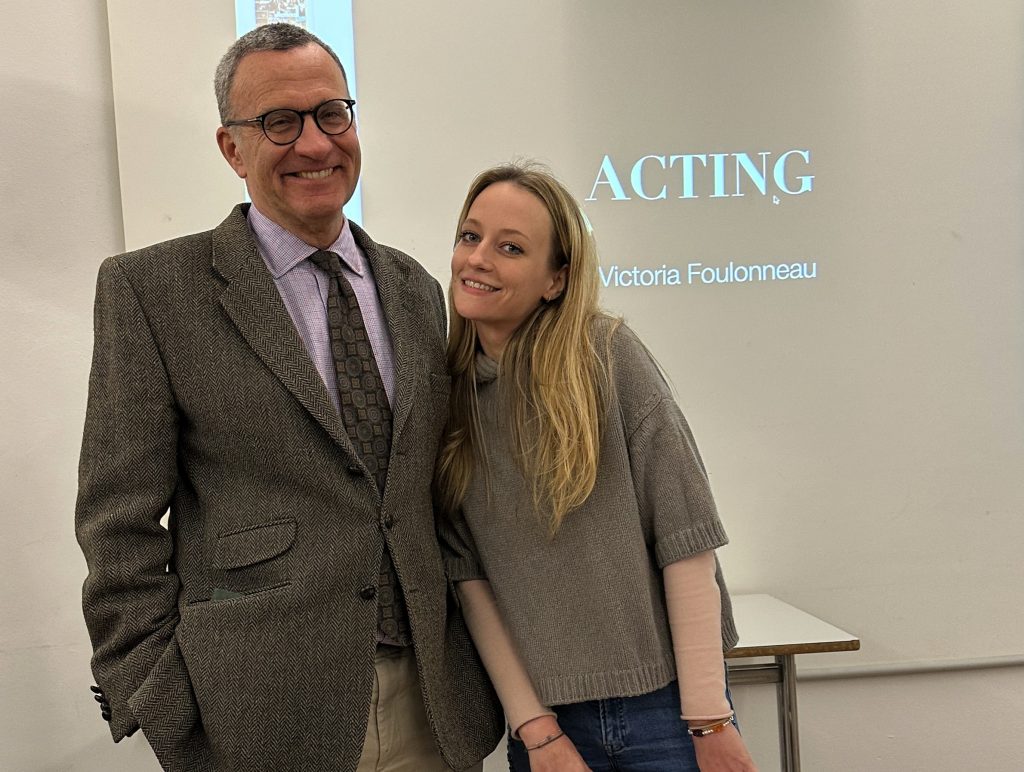 Herr Ziegler und Victoria Foulonneau