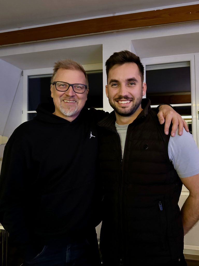 Herr Meckl und Julian Esser