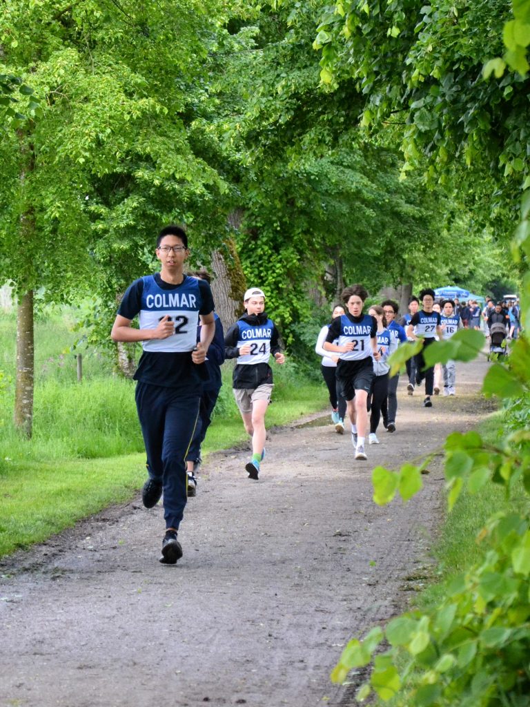 jien beim waldlauf