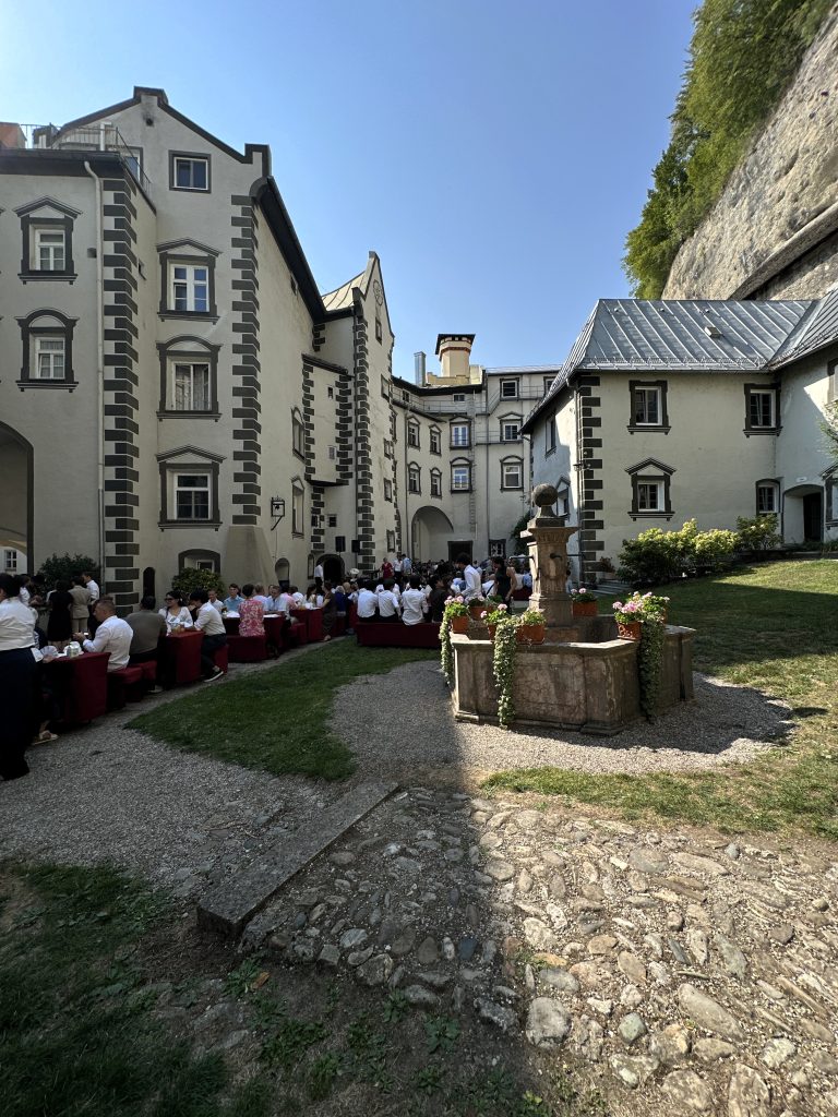 sommerfest innenhof