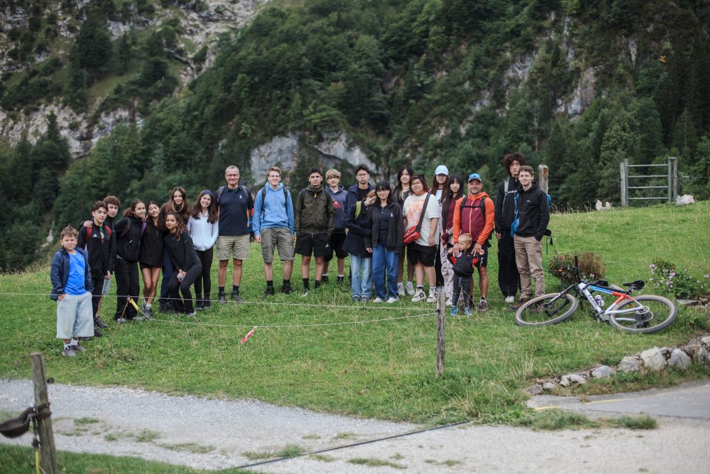 gruppenfoto bachschmied kaser alm